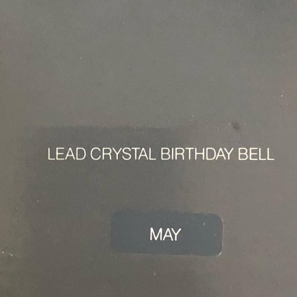 Vintage Avon Birthday Bell May - Picture 3 of 4